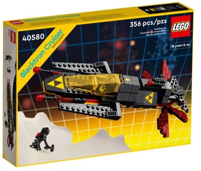 LEGO Space Police 40580 Krążownik Blacktron NOWY