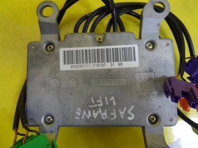 Модуль датчик подушка безпеки renault twingo i 7700415815f nr842 фото №1