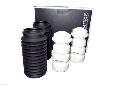 Защита i отбойники задняя do audi a4 b5 фото №1