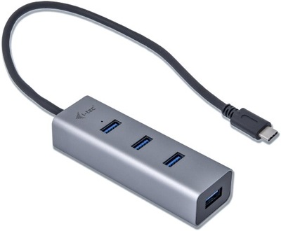 Hub I-TEC C31HUBMETAL403 USB C - 4 x USB