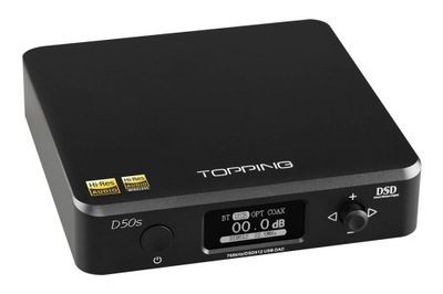 Topping D50s - przetwornik z DAC USB