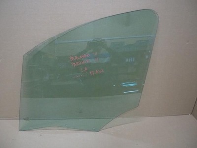 Стекло дверь левый перед citroen berlingo iii partner iii фото №1