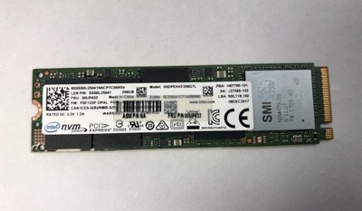 DYSK SSD 256GB INTEL SSDPEKKF256G7L TLC M.2 2280 PCIE 3.0 x4 NVME