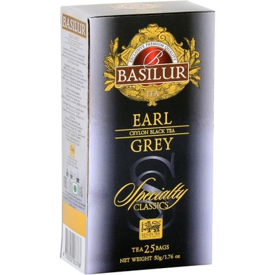 BASILUR Earl Grey sasz. 25x2g herbata ekspresowa