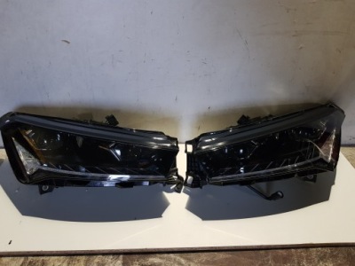 Skoda enyaq 5lb crystal lighting лампа передняя правая full led фото №1