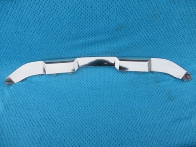 Mercedes ml w166 молдинг бампера хром задняя фото №1