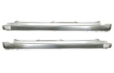 Skoda fabia 07-15 поріг пороги оцинковка klokkerholm l+p фото №1