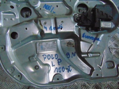 Vw polo iv 9n lift 05 моторчик стекло левый перед фото №1