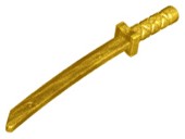 LEGO Ninja Katana Miecz 21459 - Pearl Gold