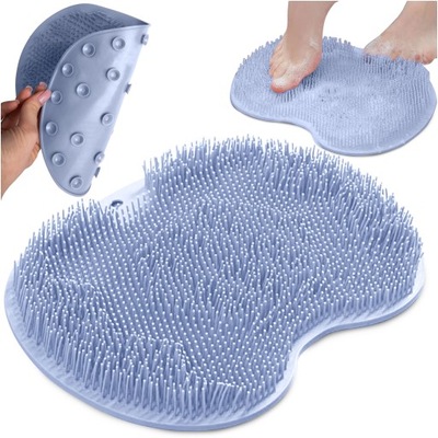 Silikonowa myjka stóp z przyssawkami masażer mycia pleców silikon szczotka