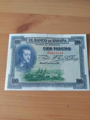 Hiszpania - 100 Pesetas - 1925