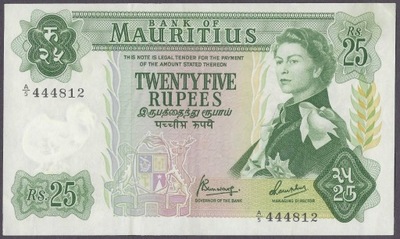 Mauritius - 25 rupees 1967 (XF)