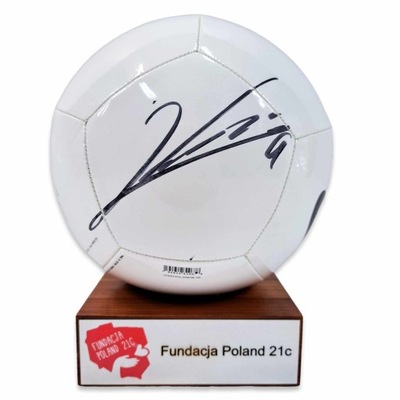 Lewandowski - Polska - piłka z autografem (pol)