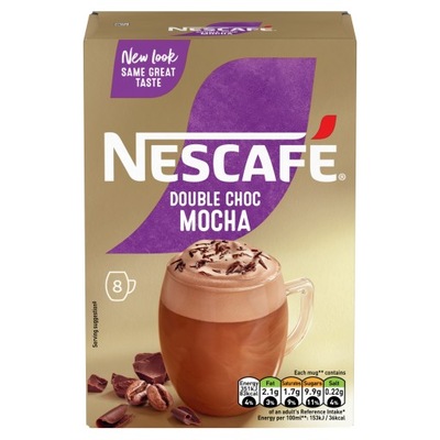 Nescafe Double Choc Mocha - Saszetki 8szt UK