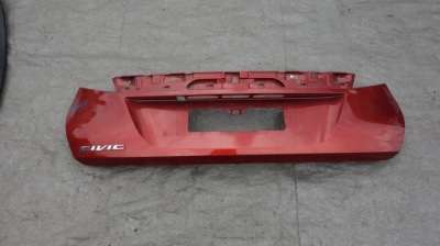 Накладка крышки багажника задняя honda civic ix hb lift фото №1