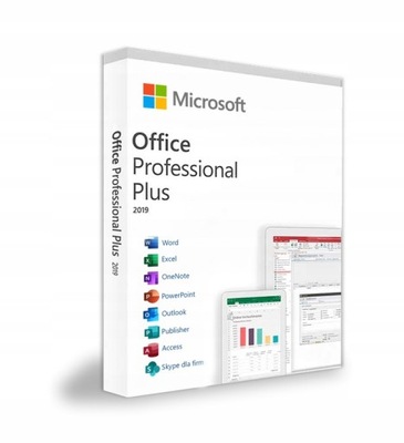 Microsoft Office 2019 Professional Plus BOX LICENCJA WIECZYSTA