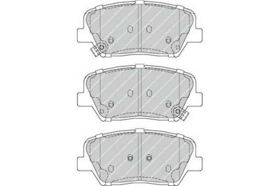 Ferodo fdb4396 набор тормозных колодок тормозных, тормоза дисковые фото №1
