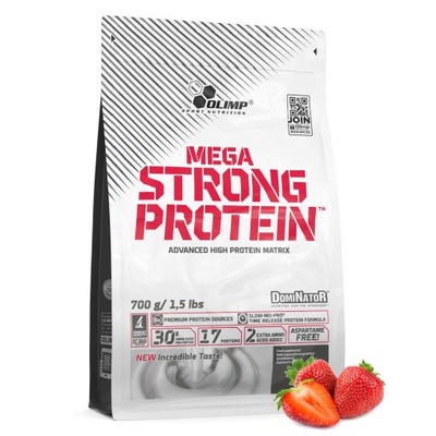 OLIMP MEGA STRONG PROTEIN 700g BIAŁKO WPC WHEY WPI