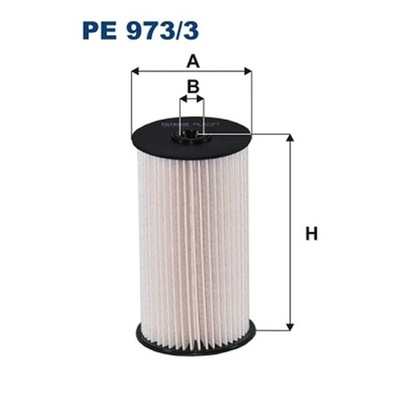 FILTRO COMBUSTIBLES FILTRON PE 973/3  