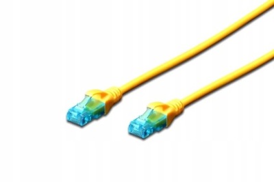Kabel Sieciowy Lan Ethernet RJ45 0.25m CAT 5e