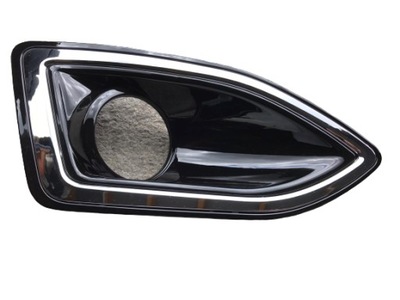 Решётка рамка противотуманной фары заглушка ford edge правая фото №1