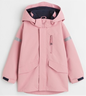 H&M super KURTKA soft shell r. 134 pink