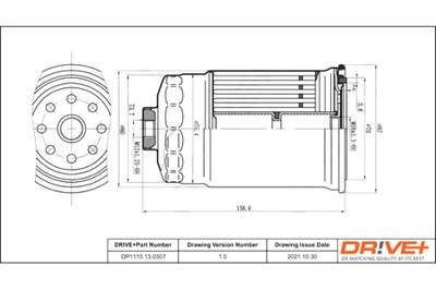 DRIVE+ FILTRAS DEGALŲ HYUNDAI DIESEL 2.0 09-15 I X35 VAN 