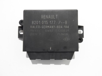 Модуль датчиків паркування pdc renault оригінальний номер 8201015177b фото №1