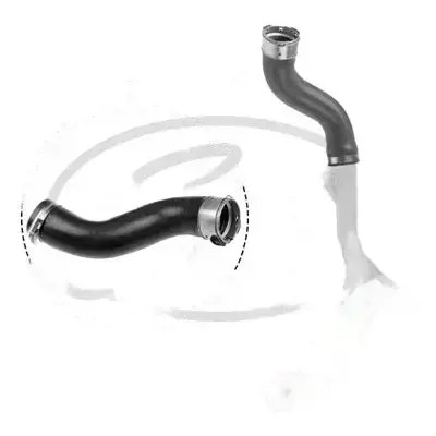 Шланг труба воздуха 09-0812 gates dacia renault фото №1