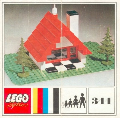 LEGO Legolan Vintage 344 Bungalow