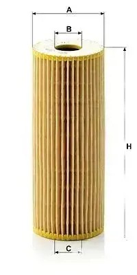 Фільтр оливи hu 727/1 x mann-filter фото №1