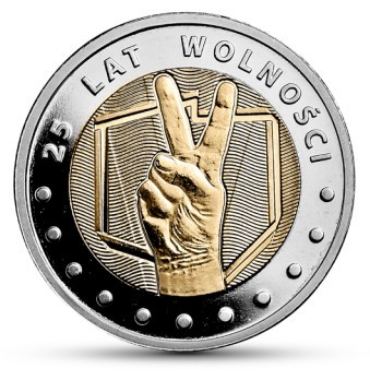 5 zł złotych 2014 25 lat Wolności Odkryj Polskę