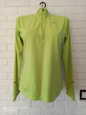 DAMSKA ZIELONA SPORTOWA BLUZA NIKE DRI-FIT M