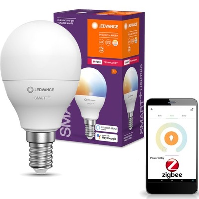 Żarówka LED E14 P45 4,9W CCT SMART ZigBee LEDVANCE