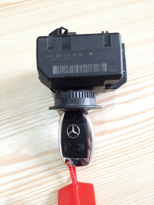 Замок зажигания ключ mercedes w204 a2075450108 фото №1