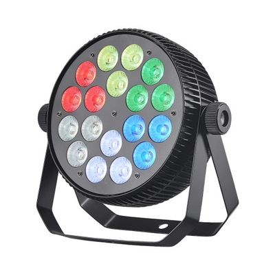 REFLEKTOR SCENICZNY LED OŚWIETLENIE ESTRADOWE 18x10W RGBW LED DMX MOCNE
