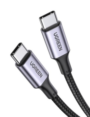Kabel UGREEN US316 USB-C/USB-C 100W, 1m (czarny)