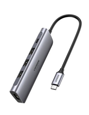 Ugreen adapter HUB 5w1 70495 USB-C do 3x USB 3.0