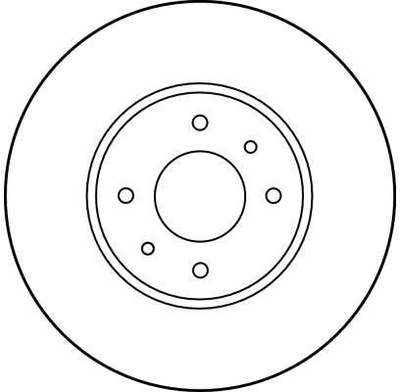 Trw df1032 диск тормозная фото №1