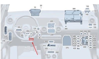 Mb gla h247 amg toll collection управление unit кронштейн a1778271400 фото №1