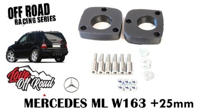 MERCEDES ML W163 1997–2005R FORROS RESTYLING + 25MM  