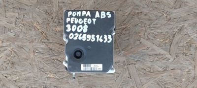 Насос abs peugeot 3008 0265951433 фото №1