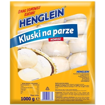 Henglein kluski na parze bez nadzienia 1000 g