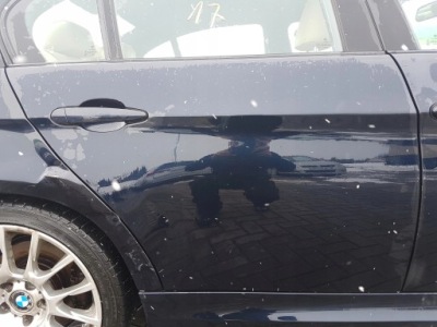 Bmw e90 дверь правое задние carbonschwarz фото №1