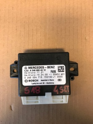 Mercedes модуль блок управления pdc 2469004312 w176 фото №1