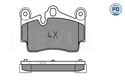 PADS HAM. VW/PORSCHE T. TOUAREG/CAYENNE  