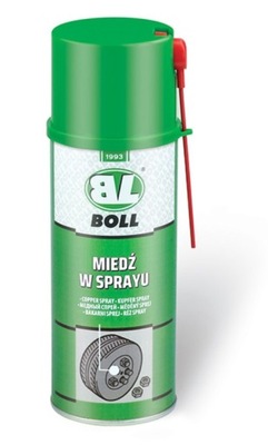 SMAR MIEDZIANY MIEDZIOWY MIEDŹ W SPRAYU BOLL 400ML