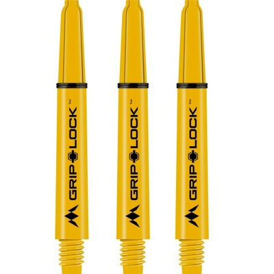 Shafty Mission Darts GripLock Tweenie Yellow Żółte