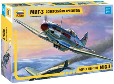 Zvezda 7204 1/72 MiG-3 Soviet Fighter