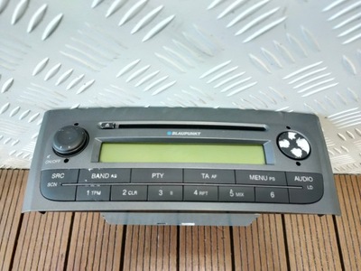 Fiat grande punto 05-10 радио cd blaupunkt 7645352316 оригинальный номер фото №1